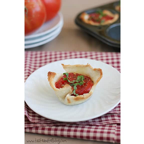 Caprese Tartlets