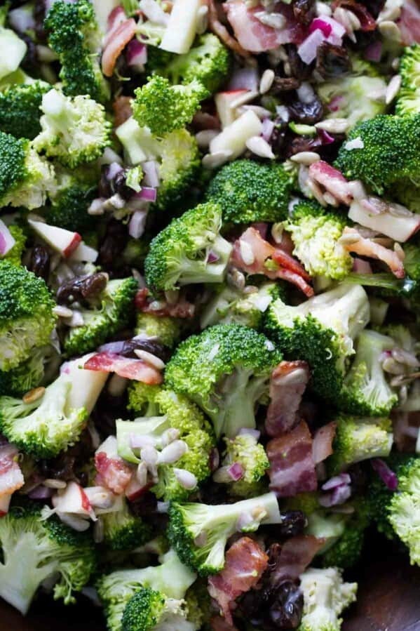 Classic Broccoli Salad Recipe With Bacon Taste And Tell