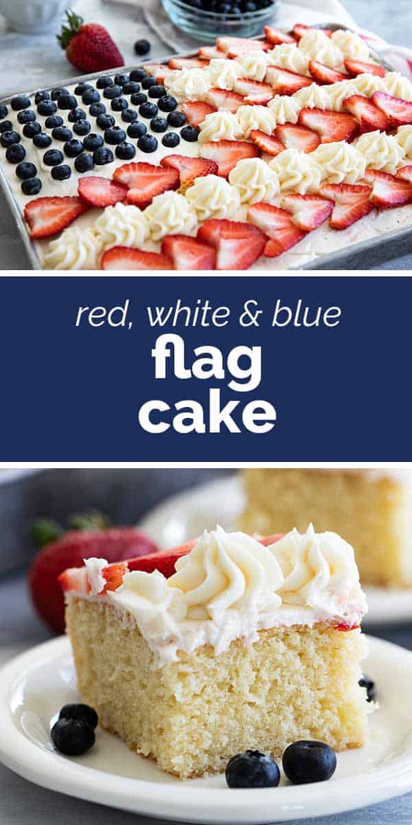 Red White And Blue Flag Cake Recipe Taste And Tell