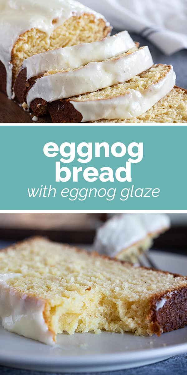 Eggnog Bread With Eggnog Glaze Taste And Tell