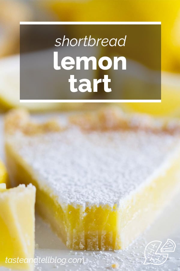 Shortbread Lemon Tart Taste And Tell