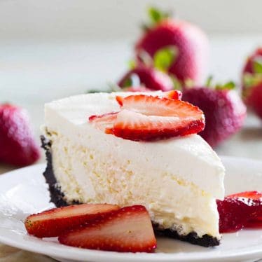 Sour Cream Cheesecake - Taste and Tell