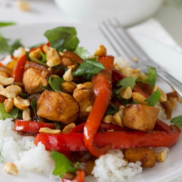 Spicy Thai Chicken - Taste and Tell