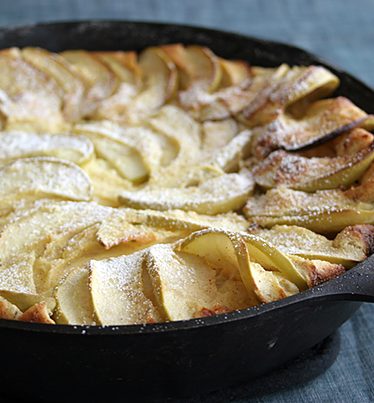 Apple Pancakes with Caramel Apple Syrup - Taste and Tell