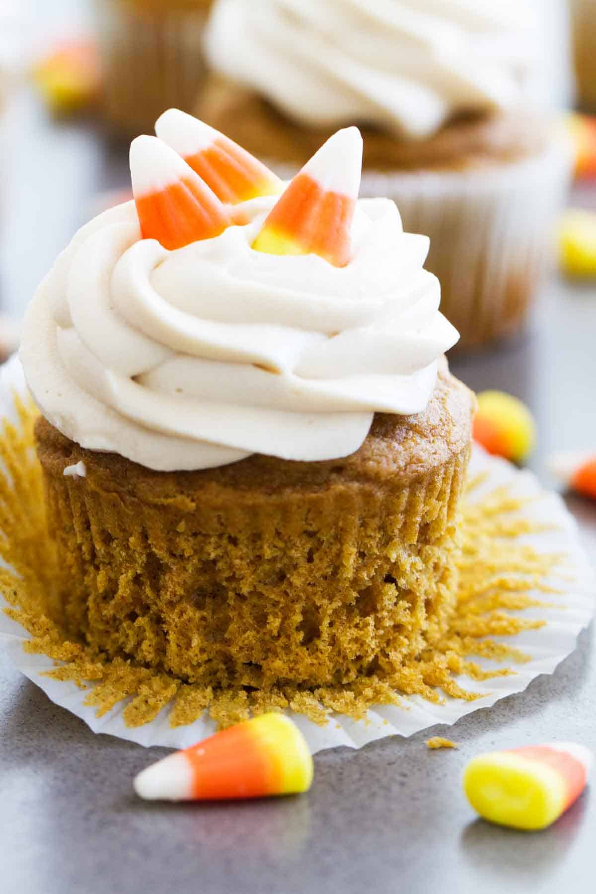 Quick And Easy Pumpkin Cupcakes Taste And Tell