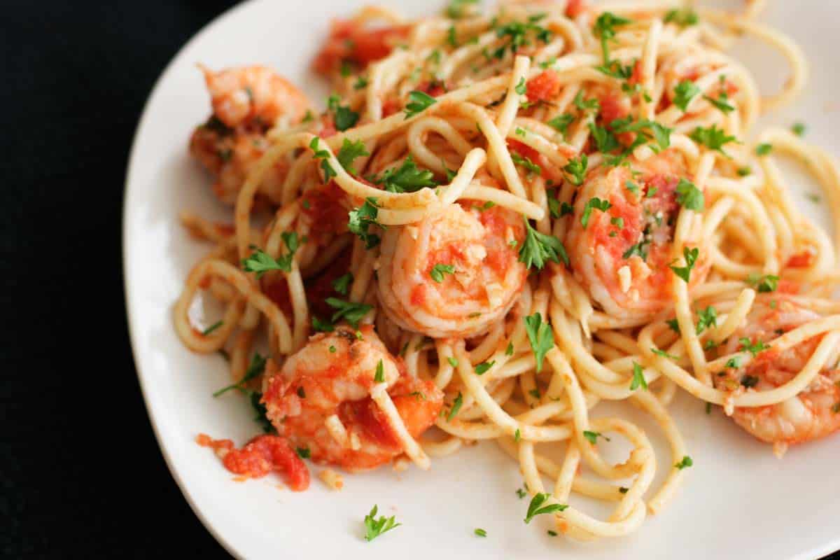One-Pan Shrimp Fra Diavolo Recipe