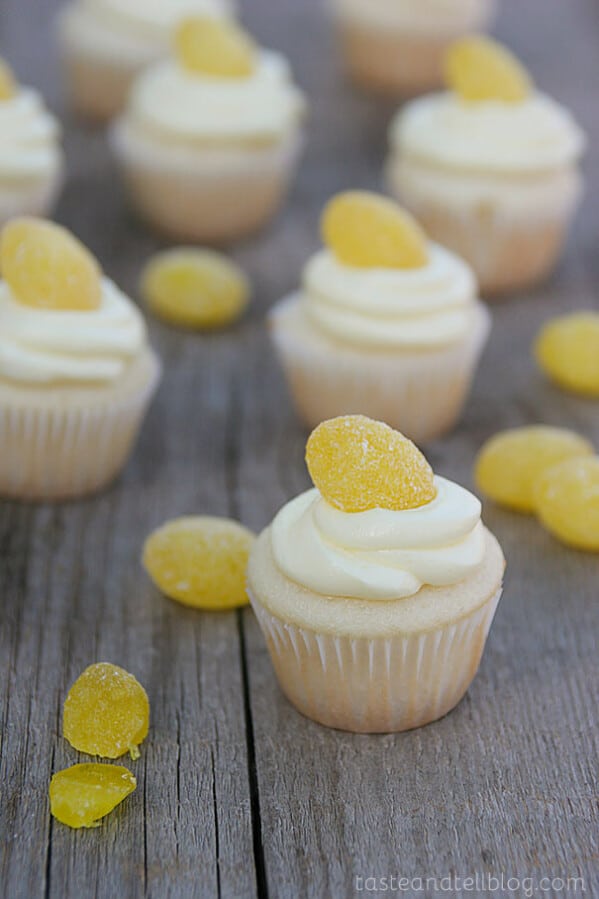 Glazed Lemon Cakes - Taste and Tell