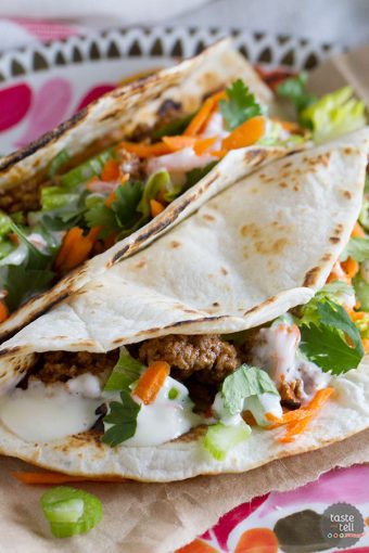 Buffalo Beef Taco Recipe - Taste and Tell