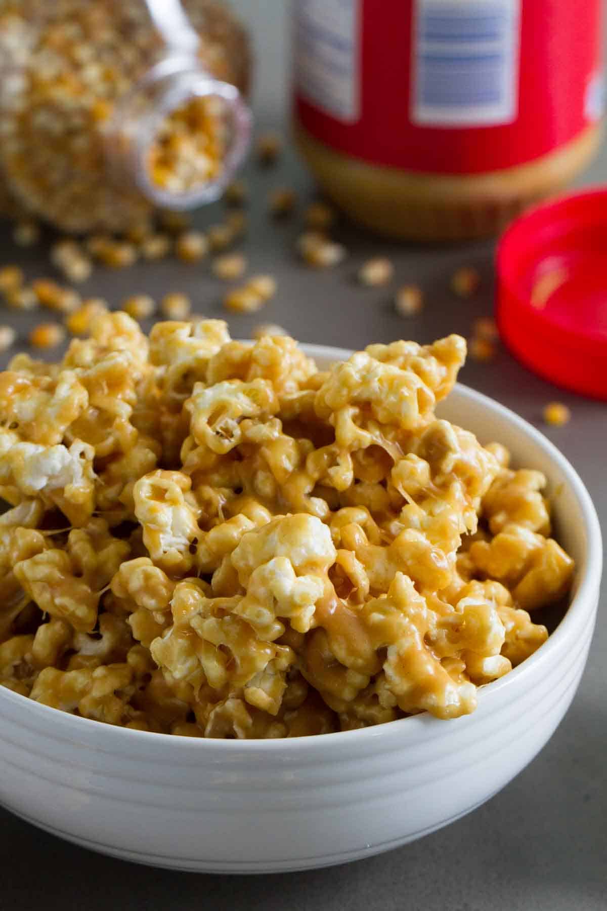 Peanut Butter Popcorn - Taste and Tell