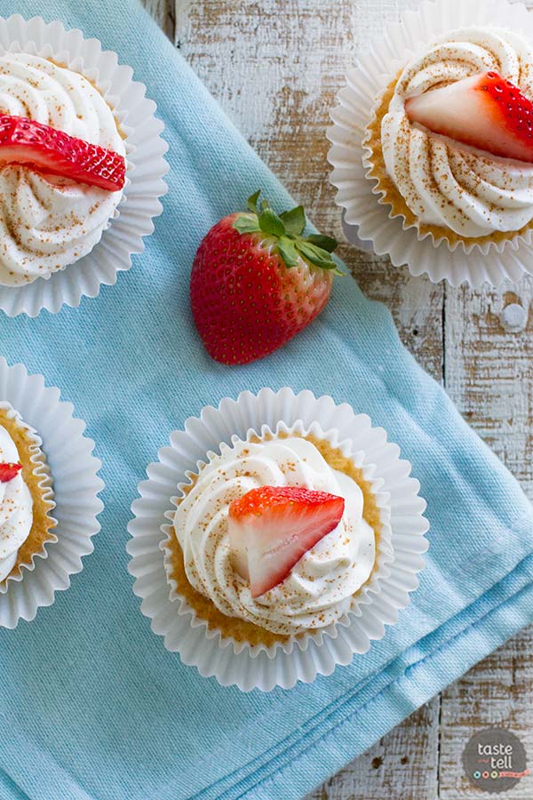 Tres Leches Cupcakes - Taste and Tell