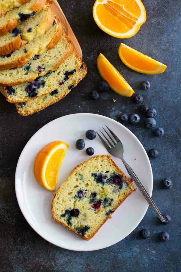 Orange Blueberry Bread Taste And Tell   Orange Blueberry Bread Tasteandtellblog.com 4 599x899 