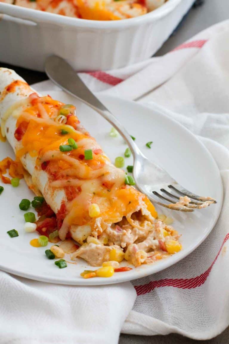 Cream Cheese Chicken Enchiladas Taste And Tell 2512