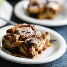 Baked French Toast Casserole With Apples And Raisins Taste And Tell