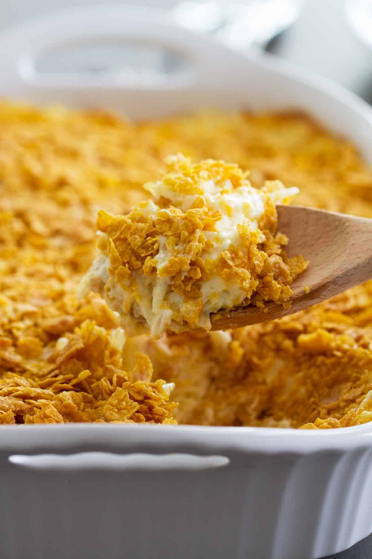 Funeral Potatoes + VIDEO - Taste and Tell