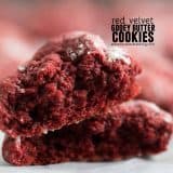 Recipe for Red Velvet Gooey Butter Cookies