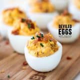 Deviled Eggs with Bacon