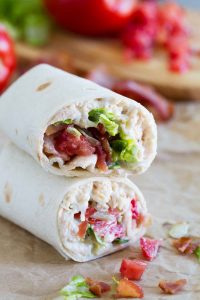 Chicken Bacon Ranch Wraps - Taste and Tell