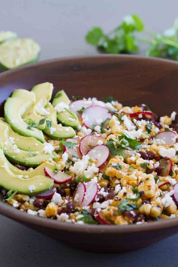 Grilled Corn and Black Bean Salad - Taste and Tell