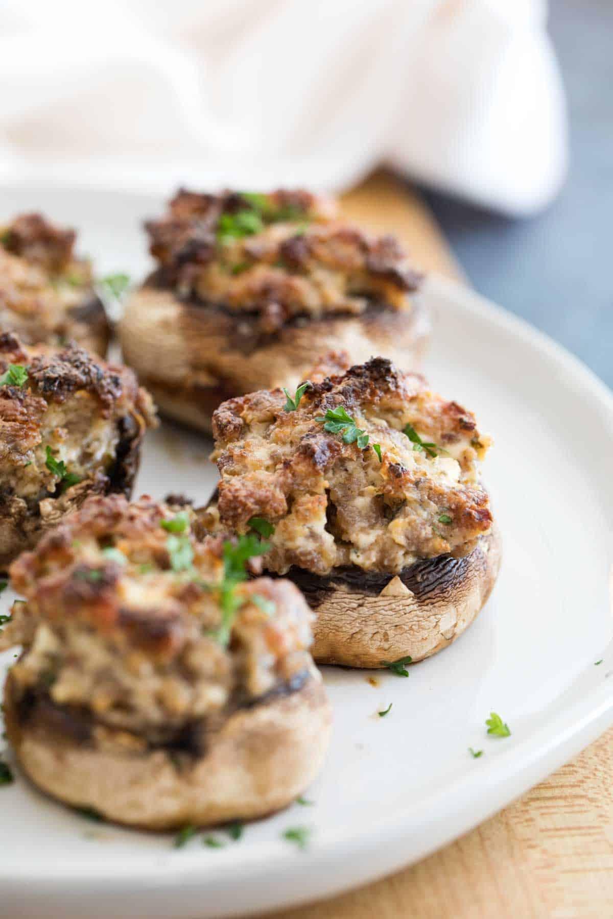 15 Ways How to Make Perfect Large Stuffed Mushrooms – Easy Recipes To ...