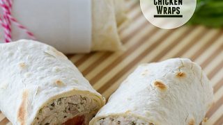 Pesto Chicken Wraps - Sailor Bailey