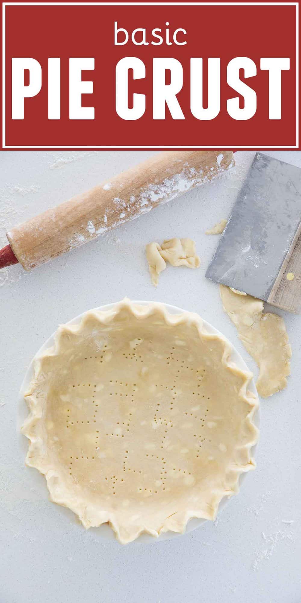 Basic Homemade Pie Crust Recipe - Taste and Tell