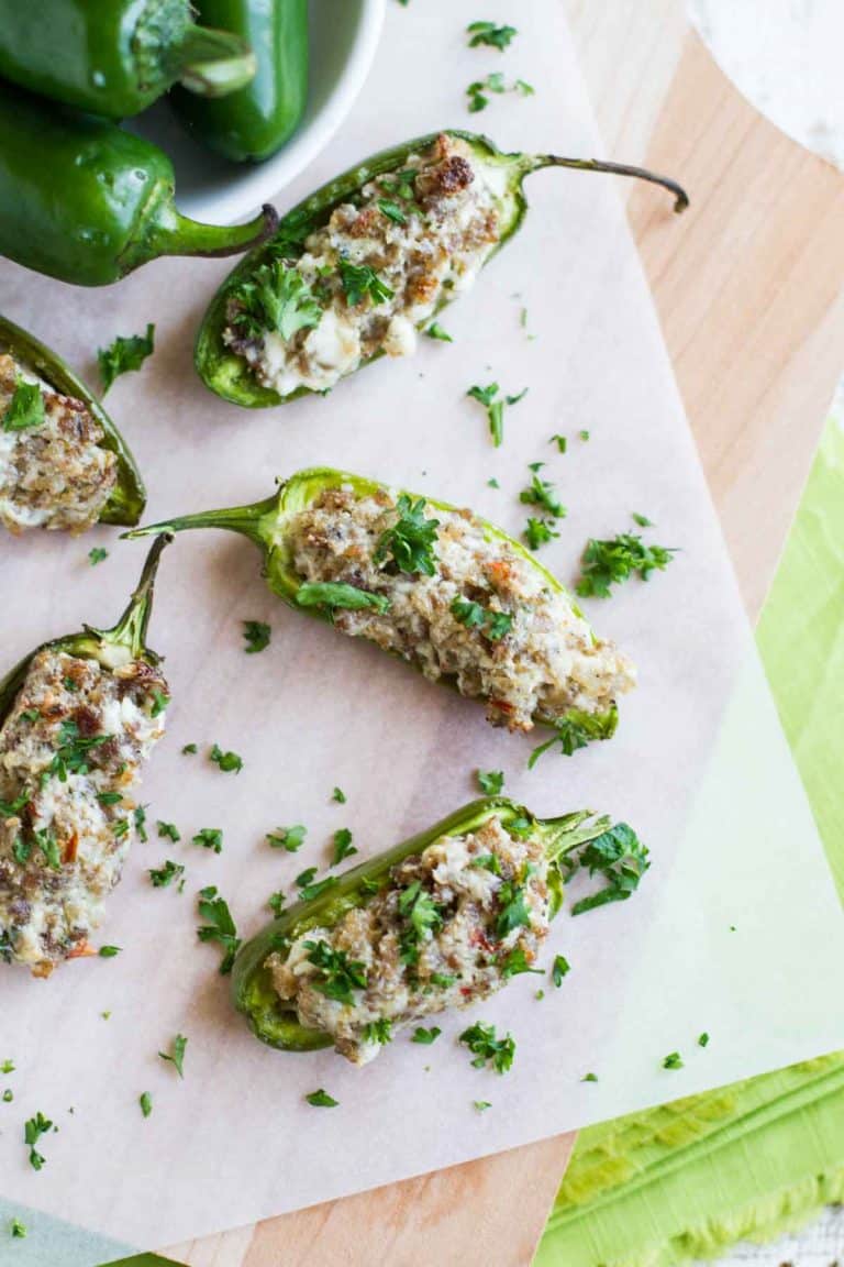 Sausage Stuffed Jalapenos Recipe - Taste and Tell