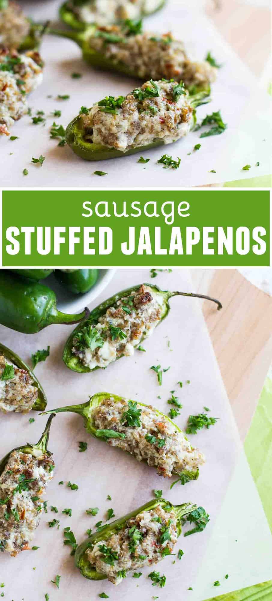 Sausage Stuffed Jalapeos Recipe