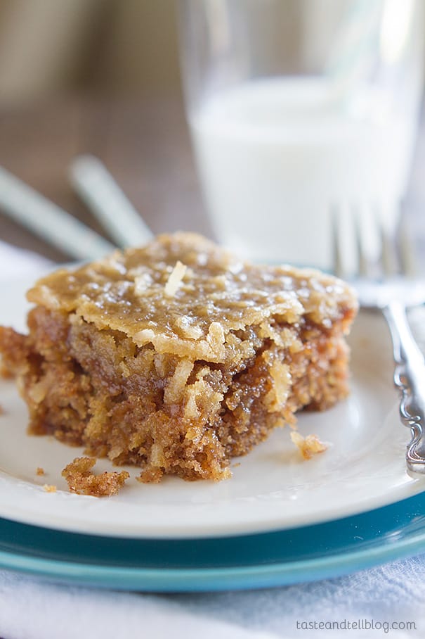 Old Fashioned Oatmeal Cake Taste And Tell