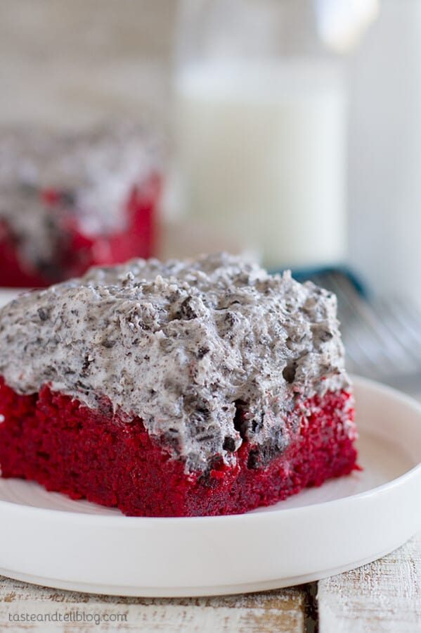 Red Velvet Sheet Cake Recipe Taste And Tell