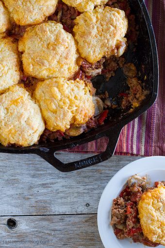 Skillet Turkey Pot Pie | One Pot Review - Taste and Tell