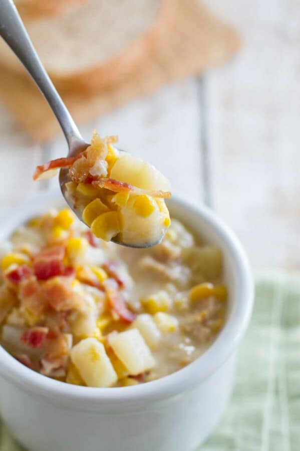 Crockpot Corn Chowder - Taste And Tell