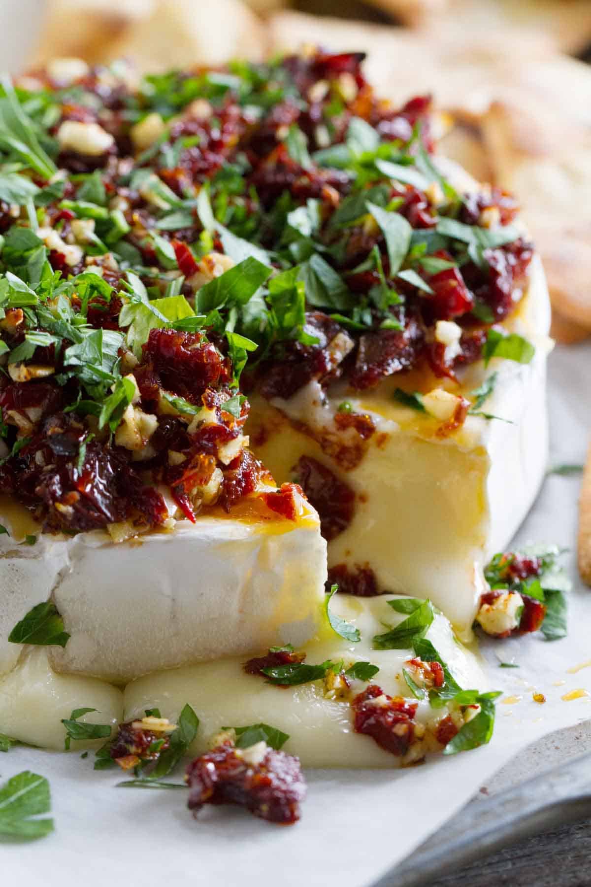 Herbed Baked Brie Recipe