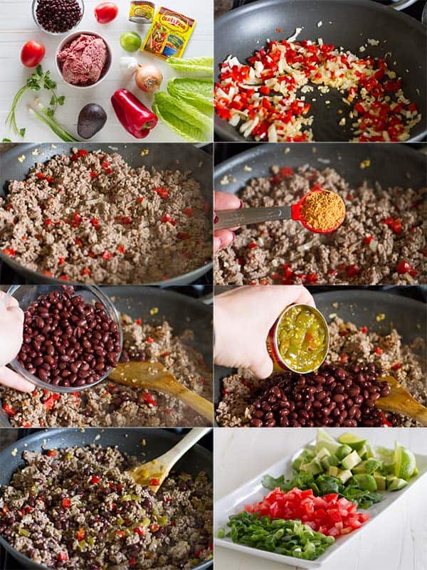 Southwestern Lettuce Wrap Recipe - Taste and Tell