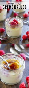 Raspberry Creme Brulee Recipe - Taste and Tell