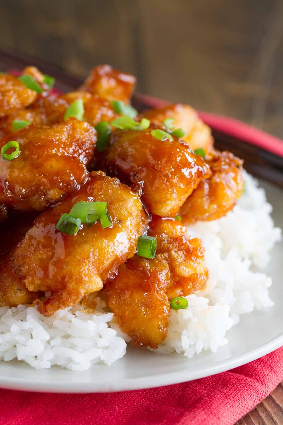 Chinese Food Sweet And Sour Chicken
