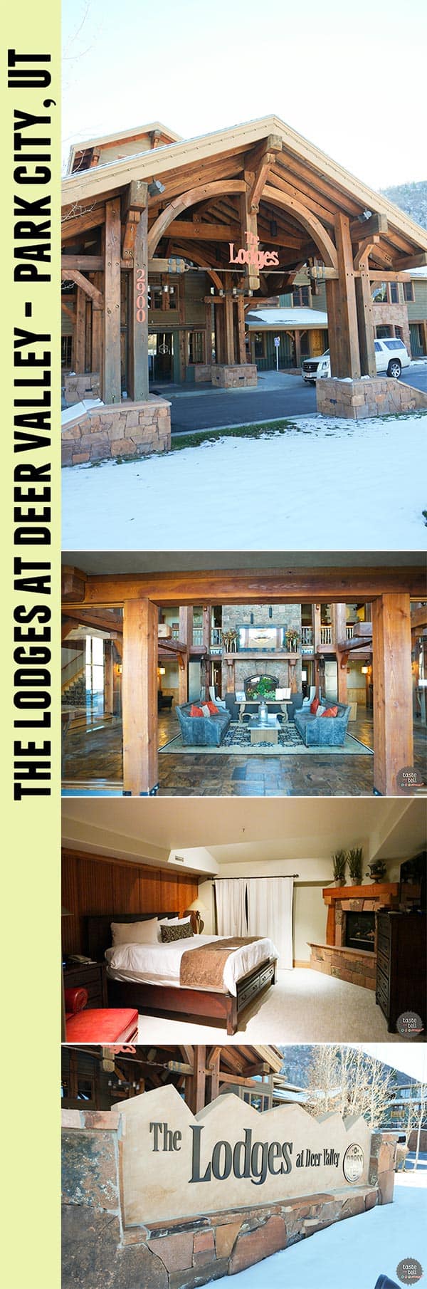 The Lodges at Deer Valley - Park City, UT - Taste and Tell