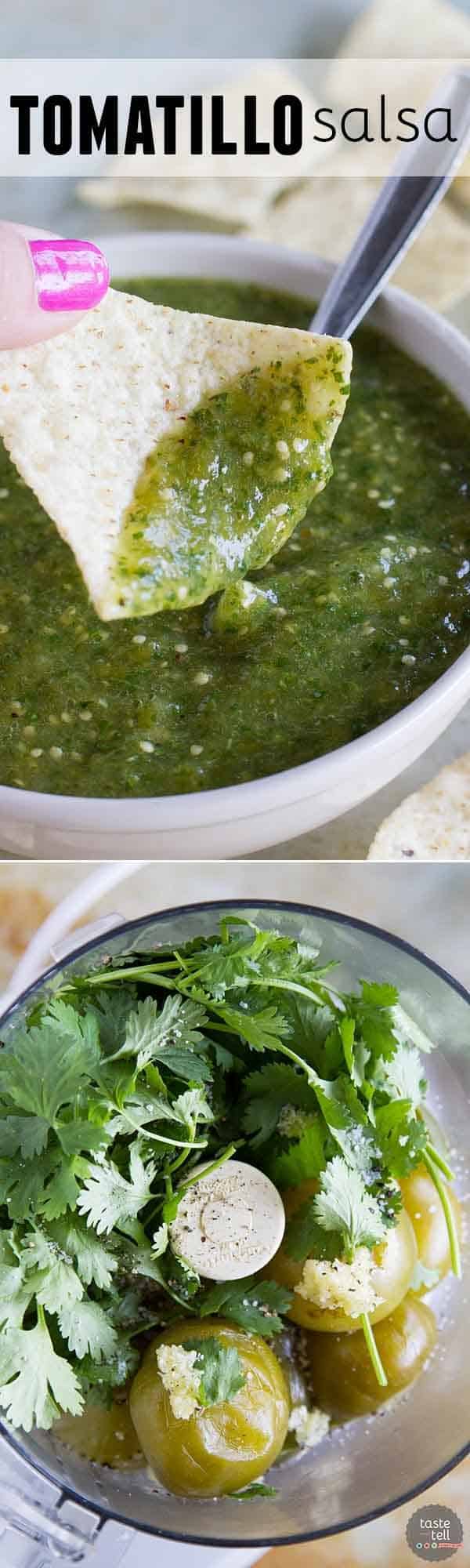 Tomatillo Salsa Recipe - Taste And Tell