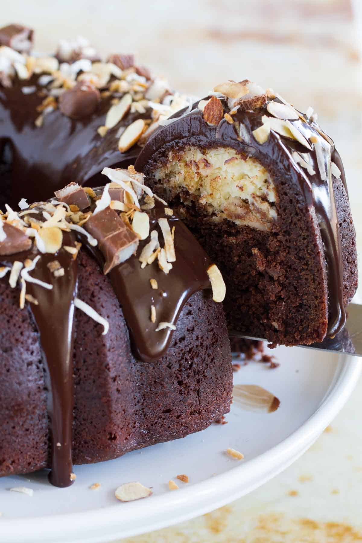 https://www.tasteandtellblog.com/wp-content/uploads/2016/10/Almond-Joy-Filled-Chocolate-Bundt-Cake-tasteandtellblog.com-1-lr.jpg