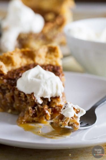 Coconut Pecan Pie - Taste and Tell