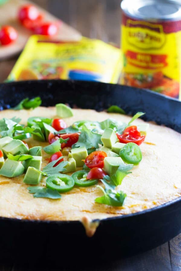 One Skillet Weeknight Tamale Pie Recipe - Taste and Tell