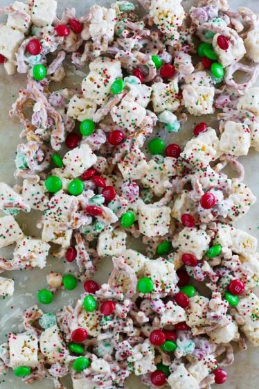 Sweet and Salty Christmas Mix - Taste and Tell