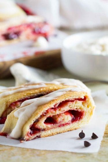 Cherry Empanadas - Fried Version - Taste and Tell