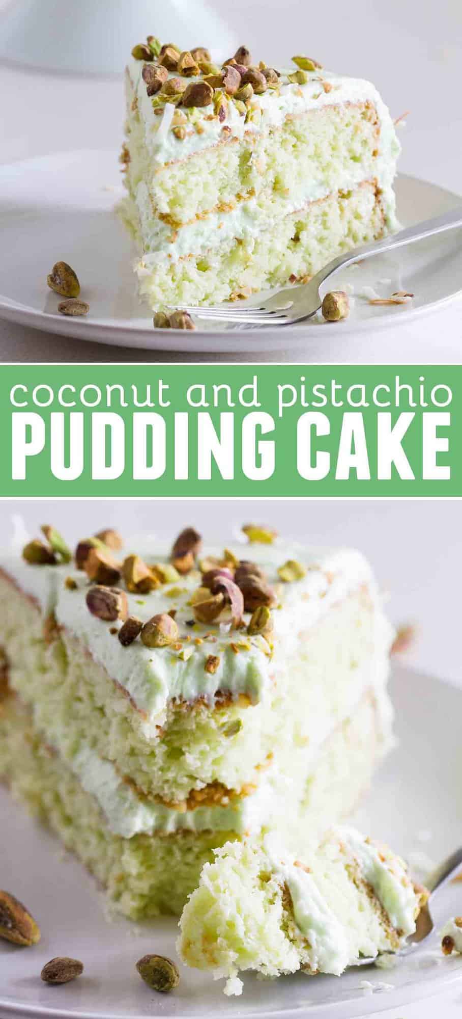 Pistachio Pudding Cake or Watergate Cake - Taste and Tell