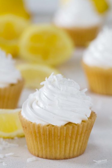 Lemon Sunshine Cupcakes - Taste and Tell