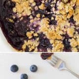 Fresh Blueberry Crisp - Taste And Tell