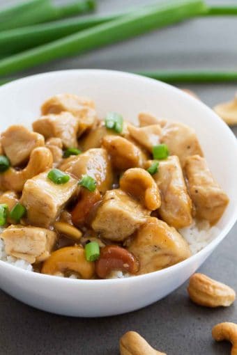 Instant Pot Cashew Chicken - Taste and Tell