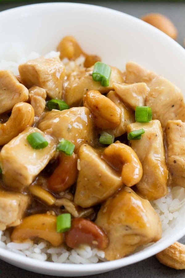 Instant Pot Cashew Chicken - Taste and Tell