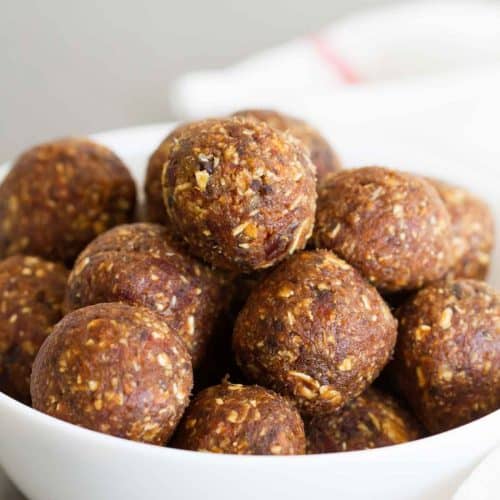 Peanut Butter Chocolate Energy Balls - Taste and Tell