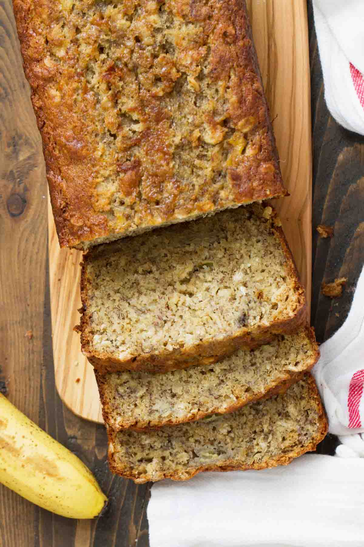 Banana Bread For Two (Perfect for Smaller Toaster Ovens!)
