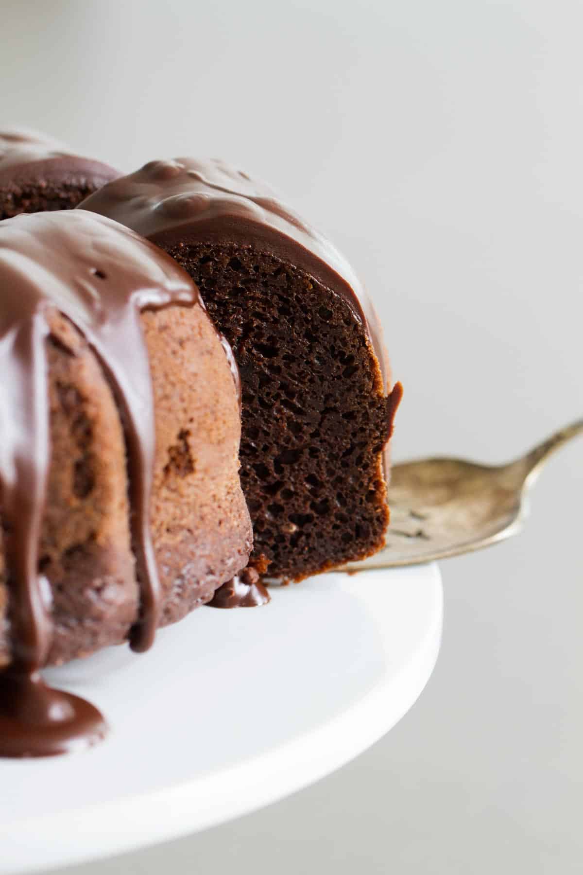 Double Chocolate Bundt Cake - Taste and Tell